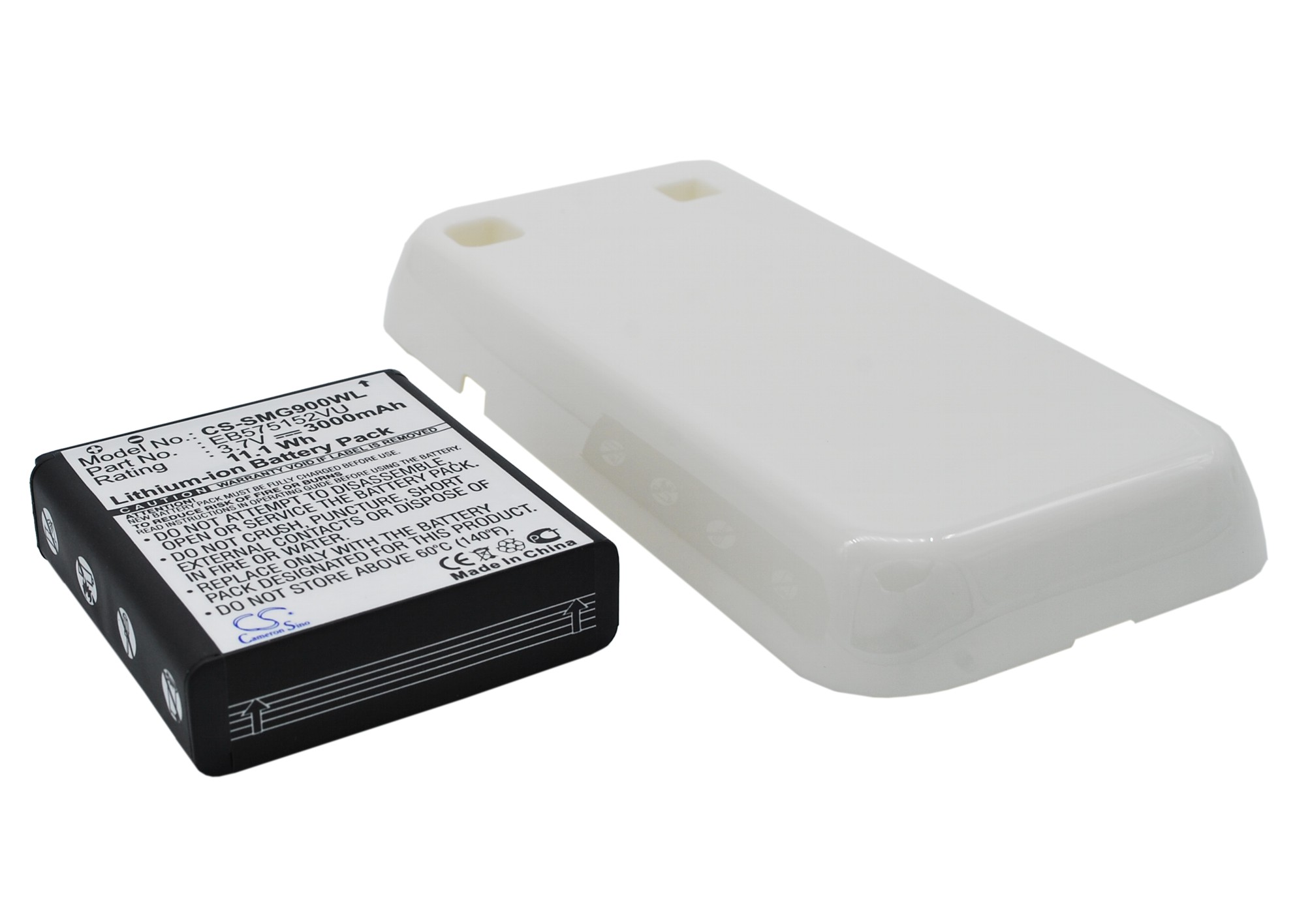 Plasticiteit Verstelbaar Emuleren Li-ion Battery for Samsung Galaxy S Galaxy S PLUS GT-9001 3.7V 3000mAh |  eBay
